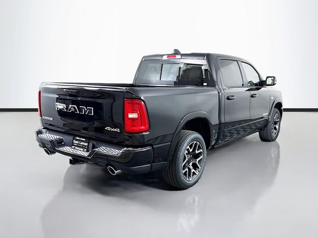 New 2026 Diamond Black Crystal Pearl-Coat Exterior Paint RAM Laramie image 7