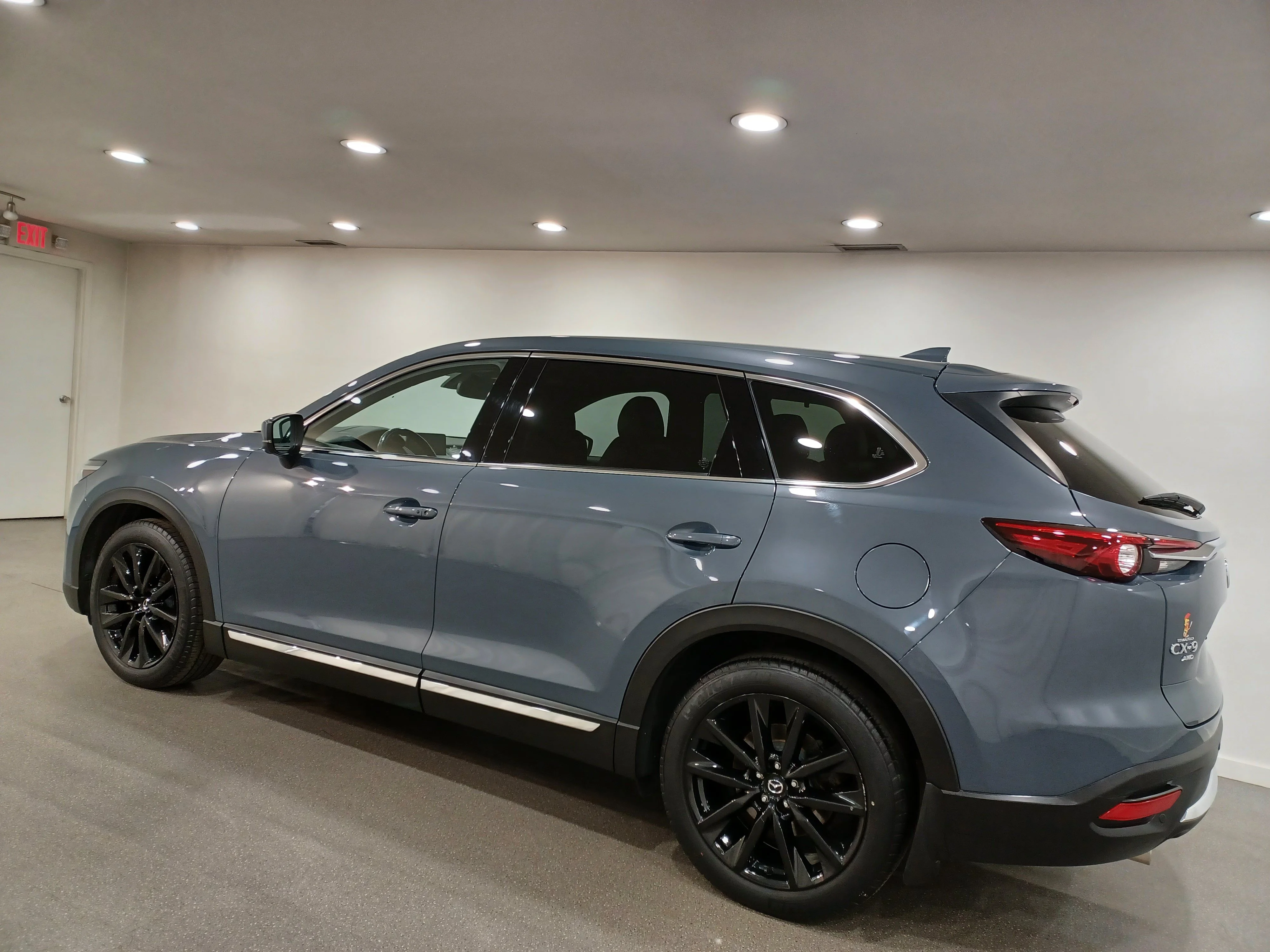 Certified Used 2022 Polymetal Grey Metallic Mazda GT AWD*6 Pass | Adaptive Cruise | Nav | 360 Cam | Cooled Leather | Sunroof | Htd Wheel | Bose Audio image 7