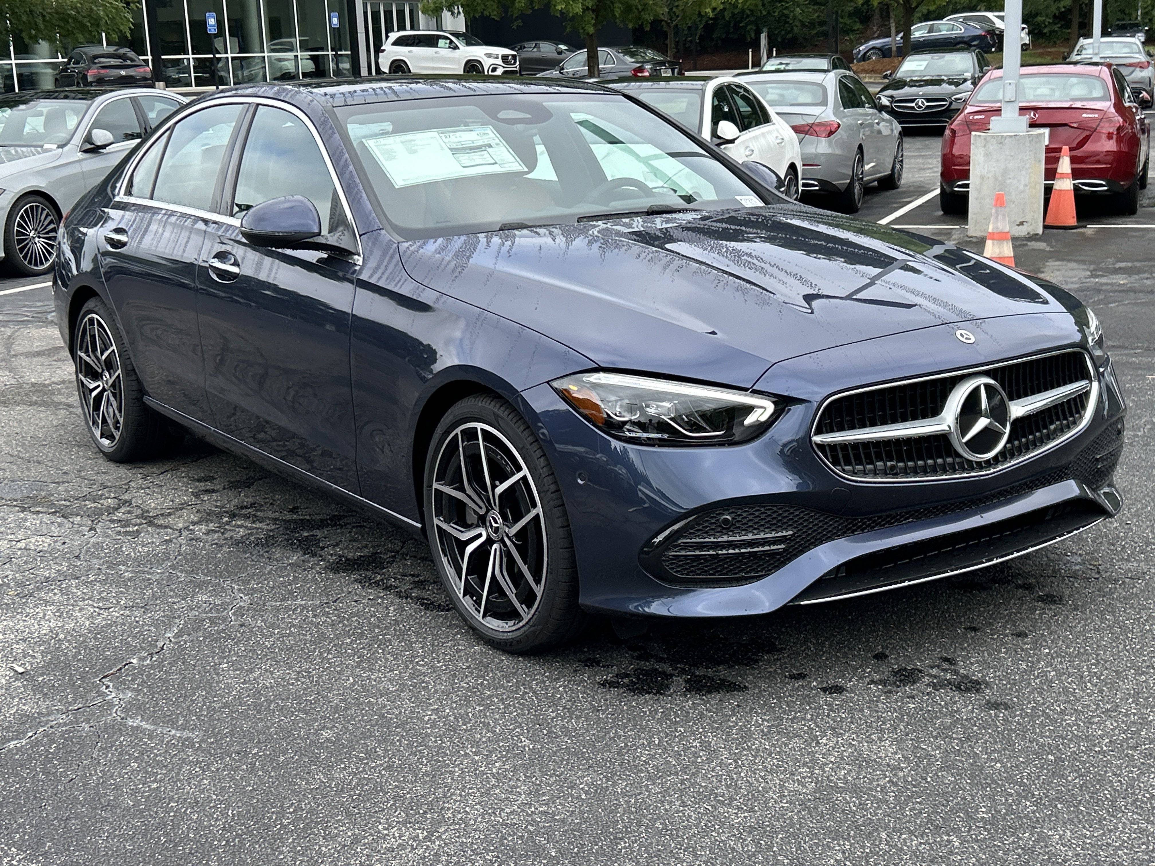 New 2026 Twilight Blue Metallic Mercedes-Benz C 300 4MATIC® Sedan image 4