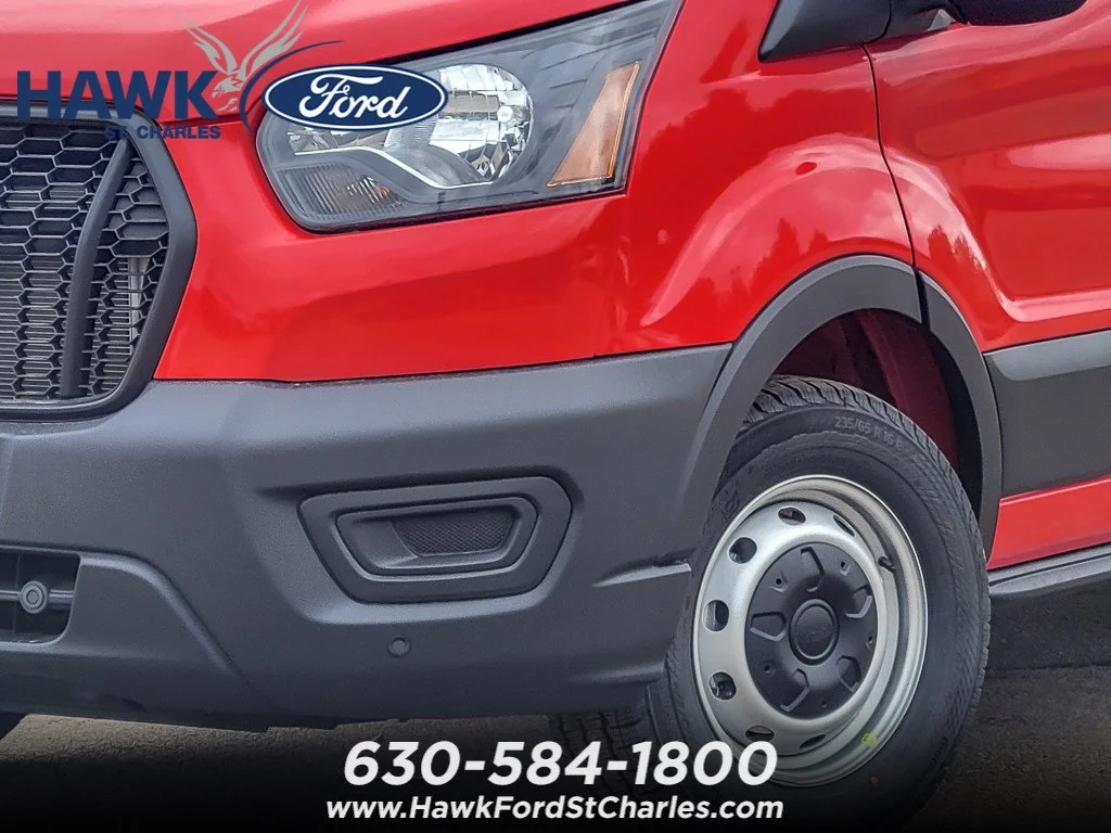 New 2026 Race Red Ford Cargo Van image 2