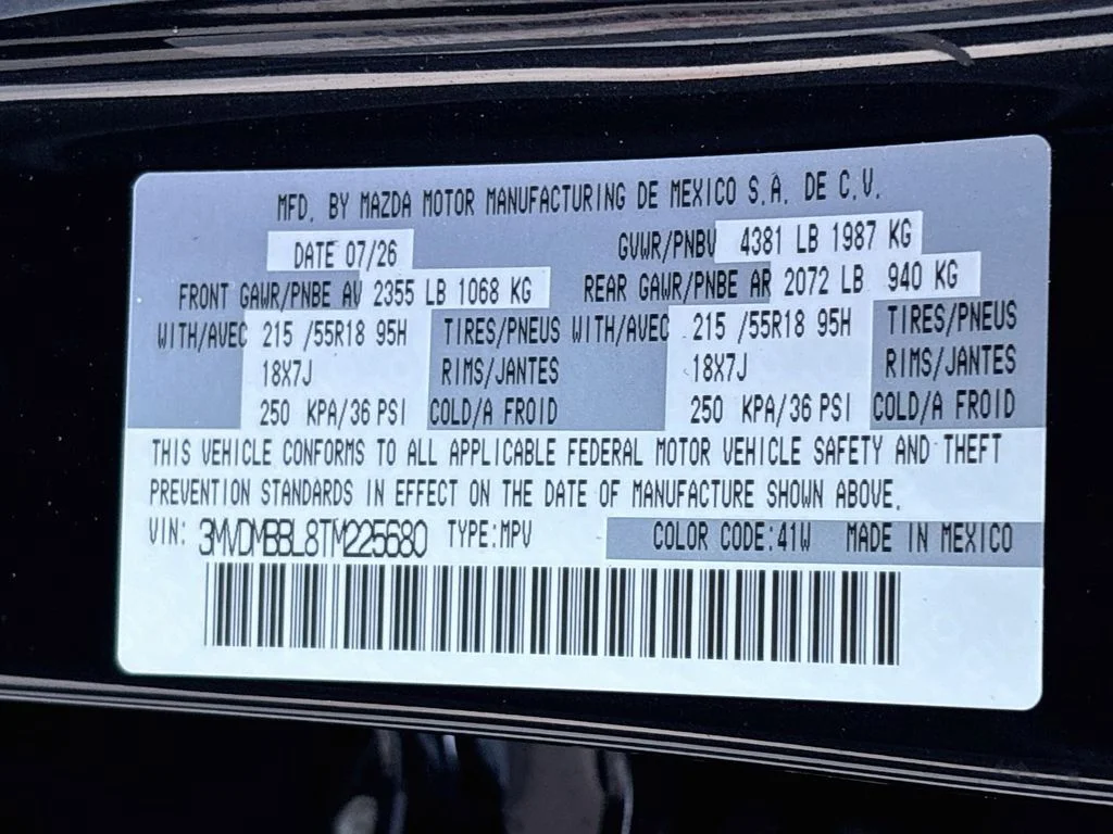New 2026 Jet Black Mica Mazda 2.5 S Select Sport AWD image 31