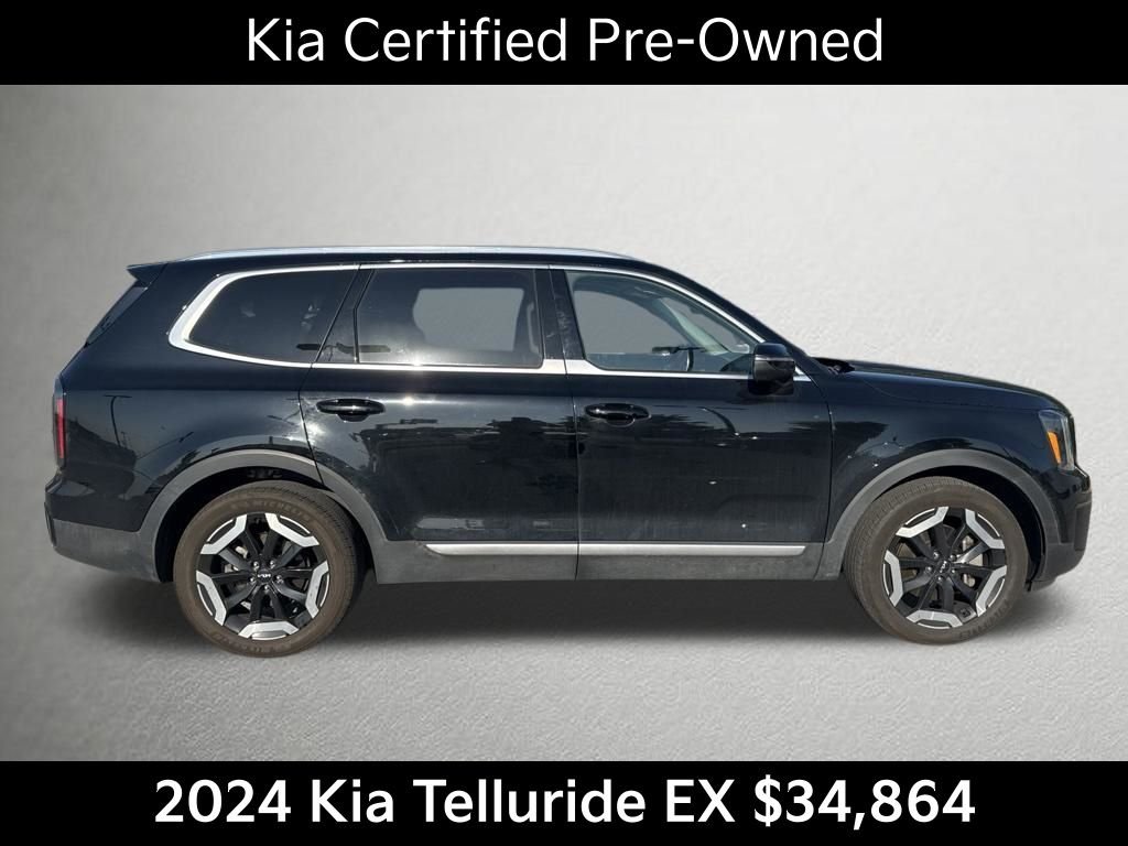 Certified Used 2024 Ebony Black Kia EX image 2