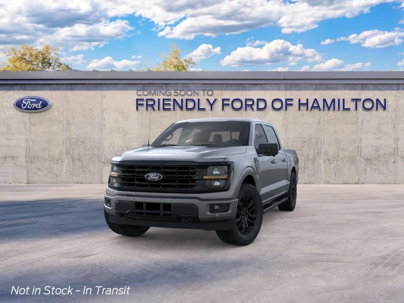 New 2026 Carbonized Gray Metallic Ford XLT image 2