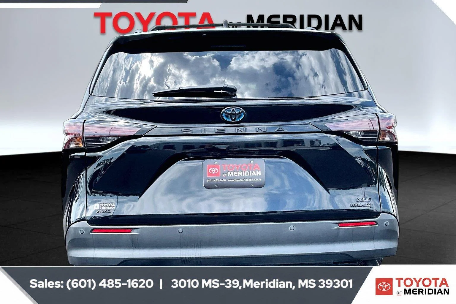 Used 2024 Midnight Black Metallic Toyota Woodland Edition image 4