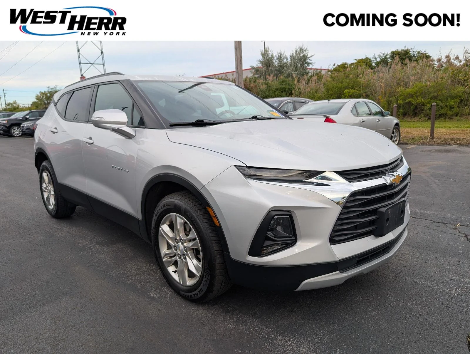 Used 2021 Silver Ice Metallic Chevrolet LT image 1
