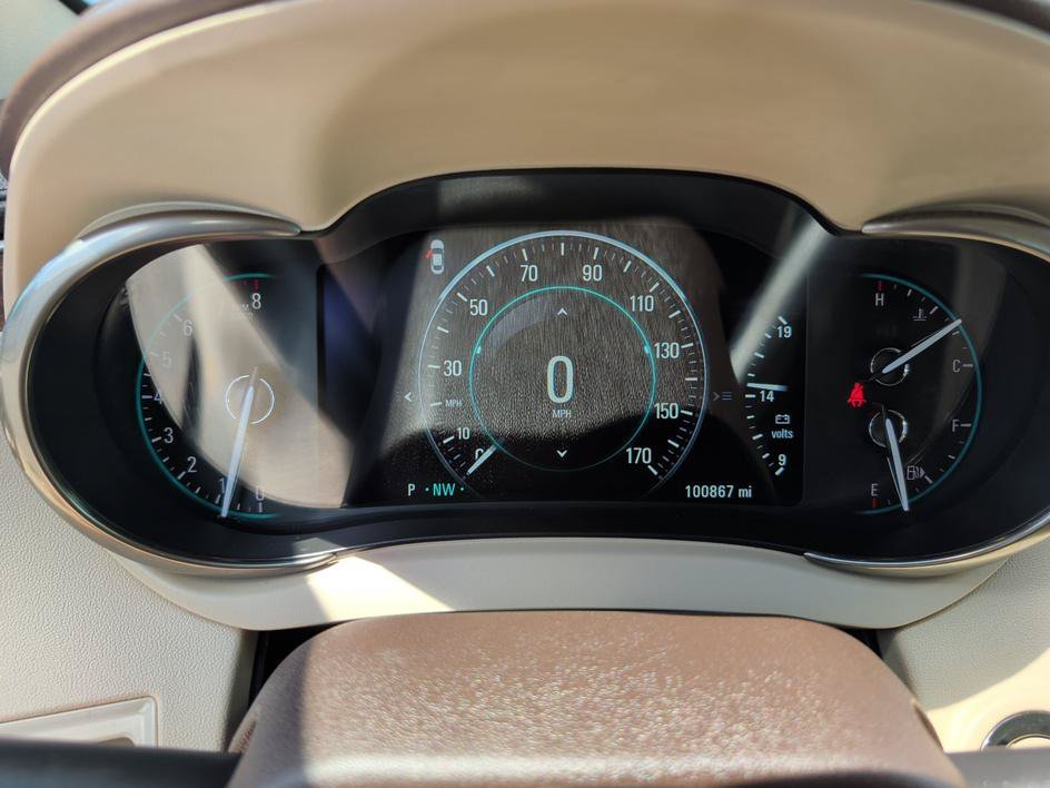 Used 2016 Sparkling Silver Metallic Buick Leather image 21