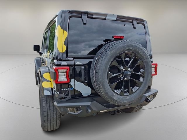 Used 2021 Black Jeep Unlimited Sahara 4xe image 8