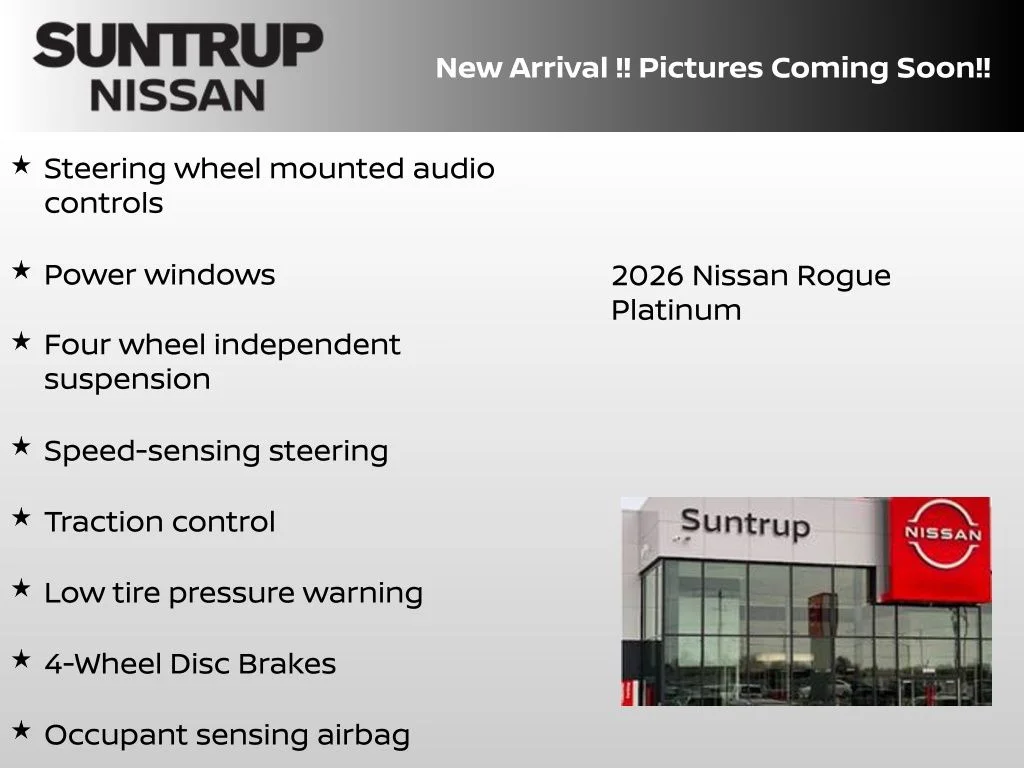 New 2026 Black Nissan Platinum image 4
