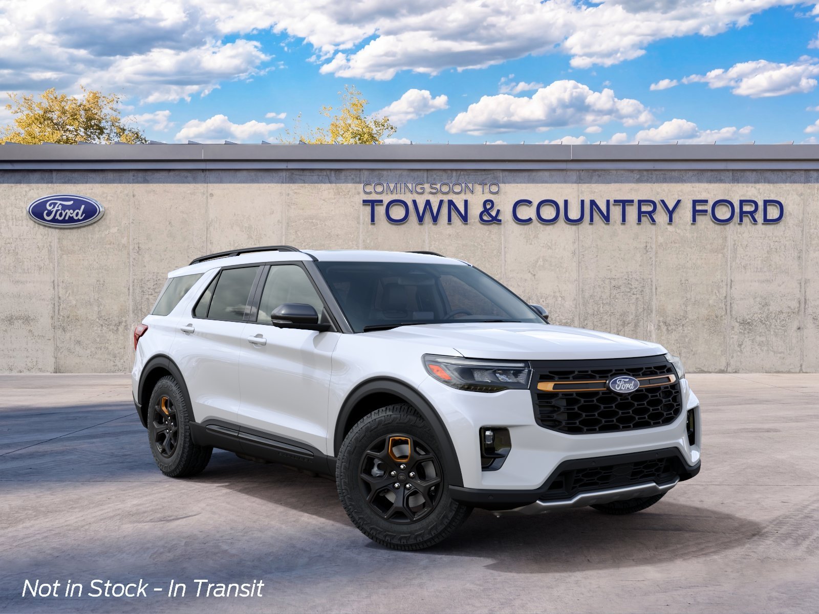 New 2027 Star White Metallic Tri-Coat Ford Tremor® image 4