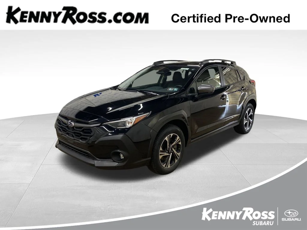 Certified Used 2024 Black Subaru Premium image 1