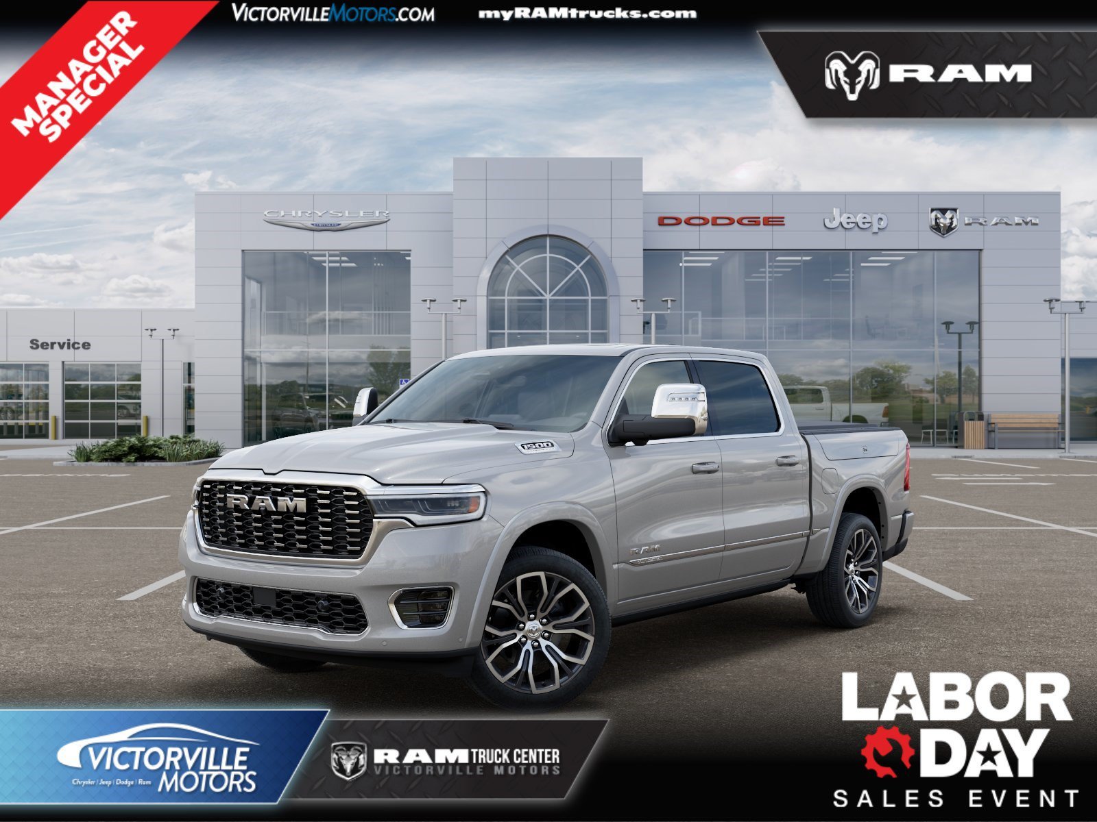 New 2026 Silver Zynith Exterior Paint RAM Tungsten image 1