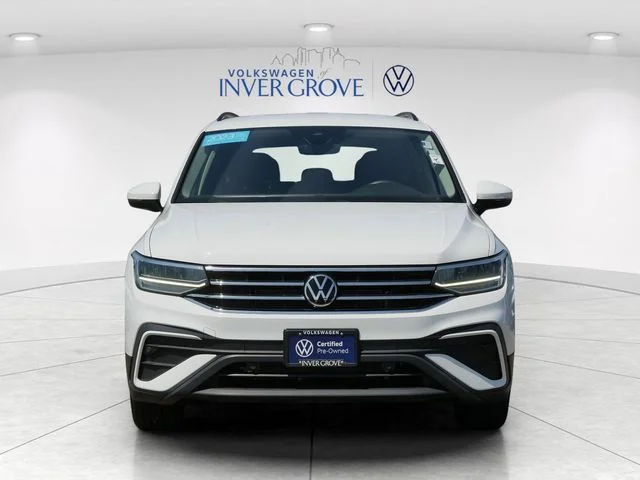Certified 2023 Volkswagen Tiguan S with VIN 3VVFB7AX1PM106829 for sale in Inver Grove Heights, Minnesota