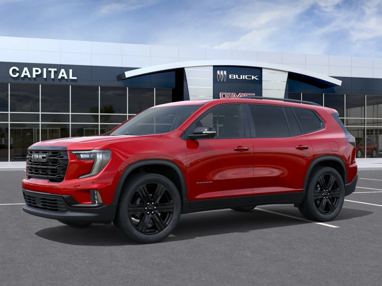 New 2027 Volcanic Red Tintcoat GMC Elevation AWD image 3