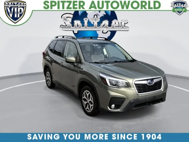 Used 2021 Green Subaru Premium image 4