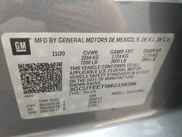 Used 2021 Satin Steel Metallic Chevrolet RST image 34
