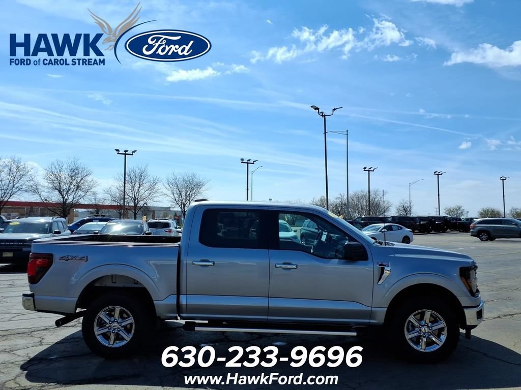 Certified Used 2025 Silver Ford XLT image 8