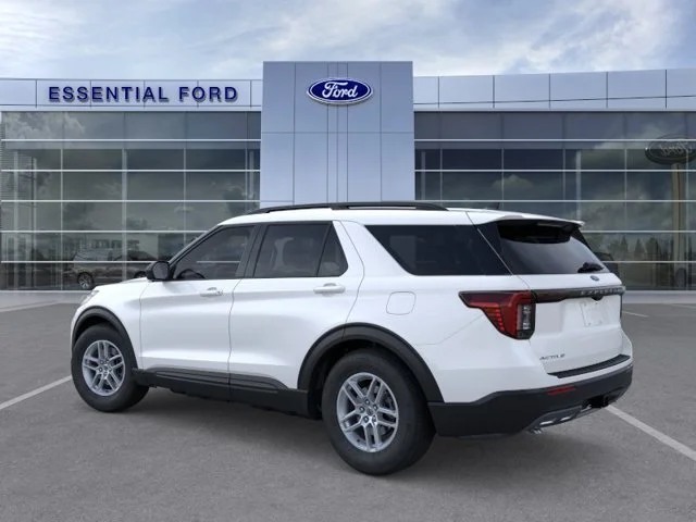 New 2026 Star White Metallic Tri-Coat Ford Active image 4