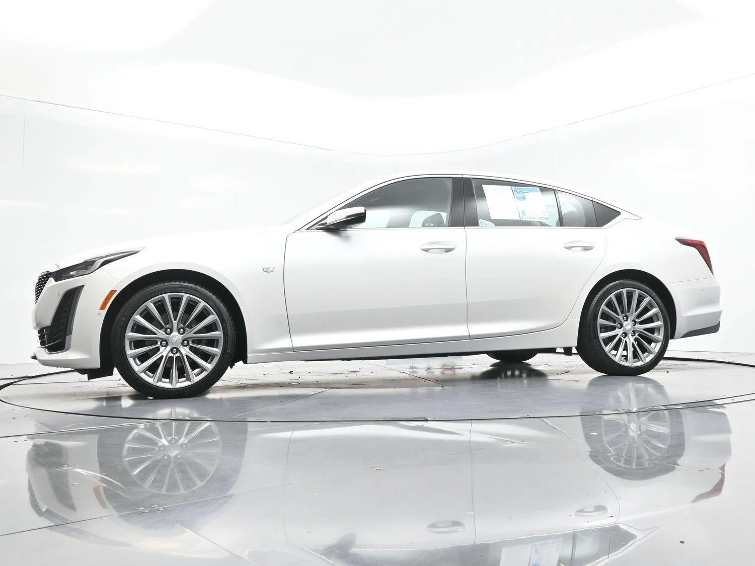 Used 2024 Crystal White Tricoat Cadillac Premium Luxury image 50