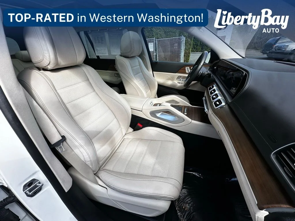 Used 2022 White Mercedes-Benz GLS 450 image 17