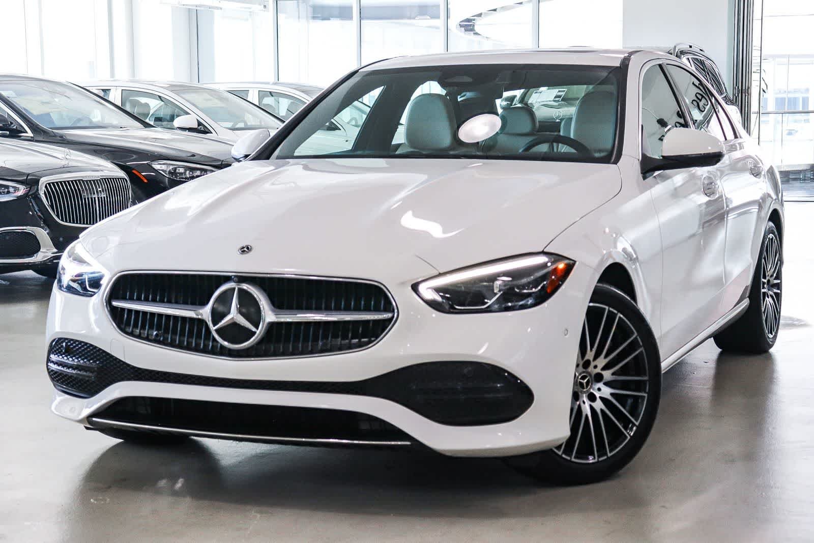 Certified Used 2023 Polar White Mercedes-Benz C 300 image 1