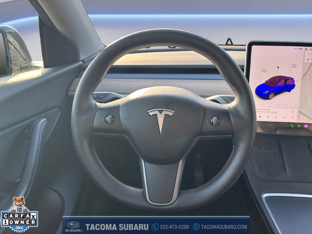 Used 2021 Gray Tesla Long Range image 13