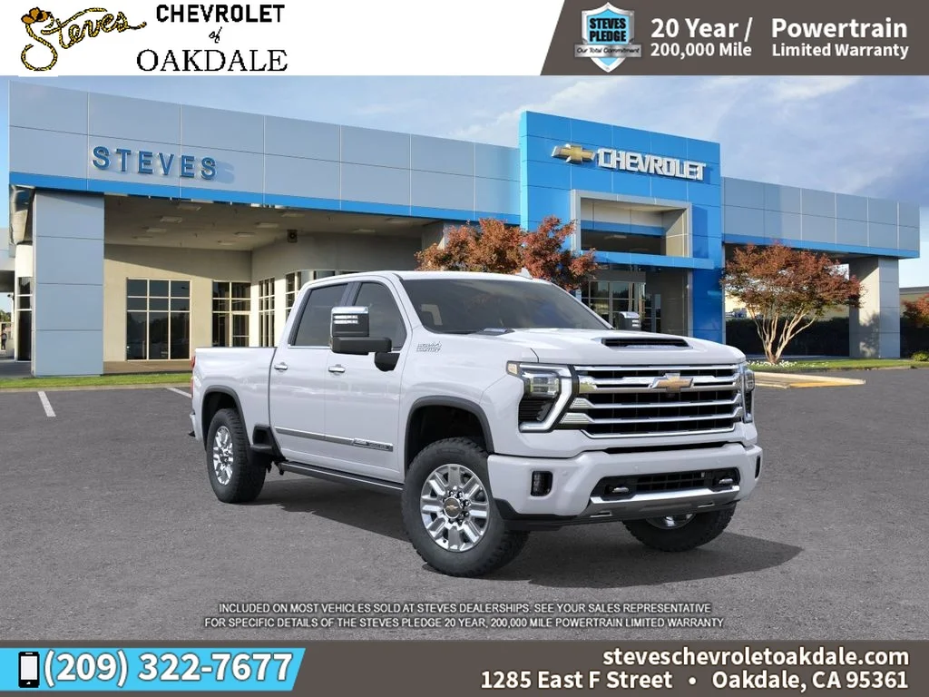 New 2026 Polar White Tricoat Chevrolet High Country image 1