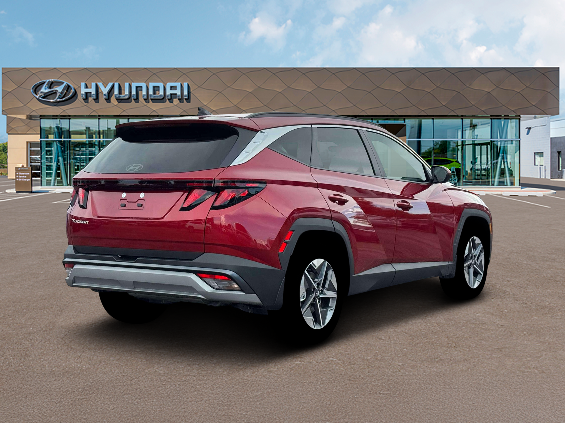 New 2026 Red Hyundai SEL Plus FWD image 7