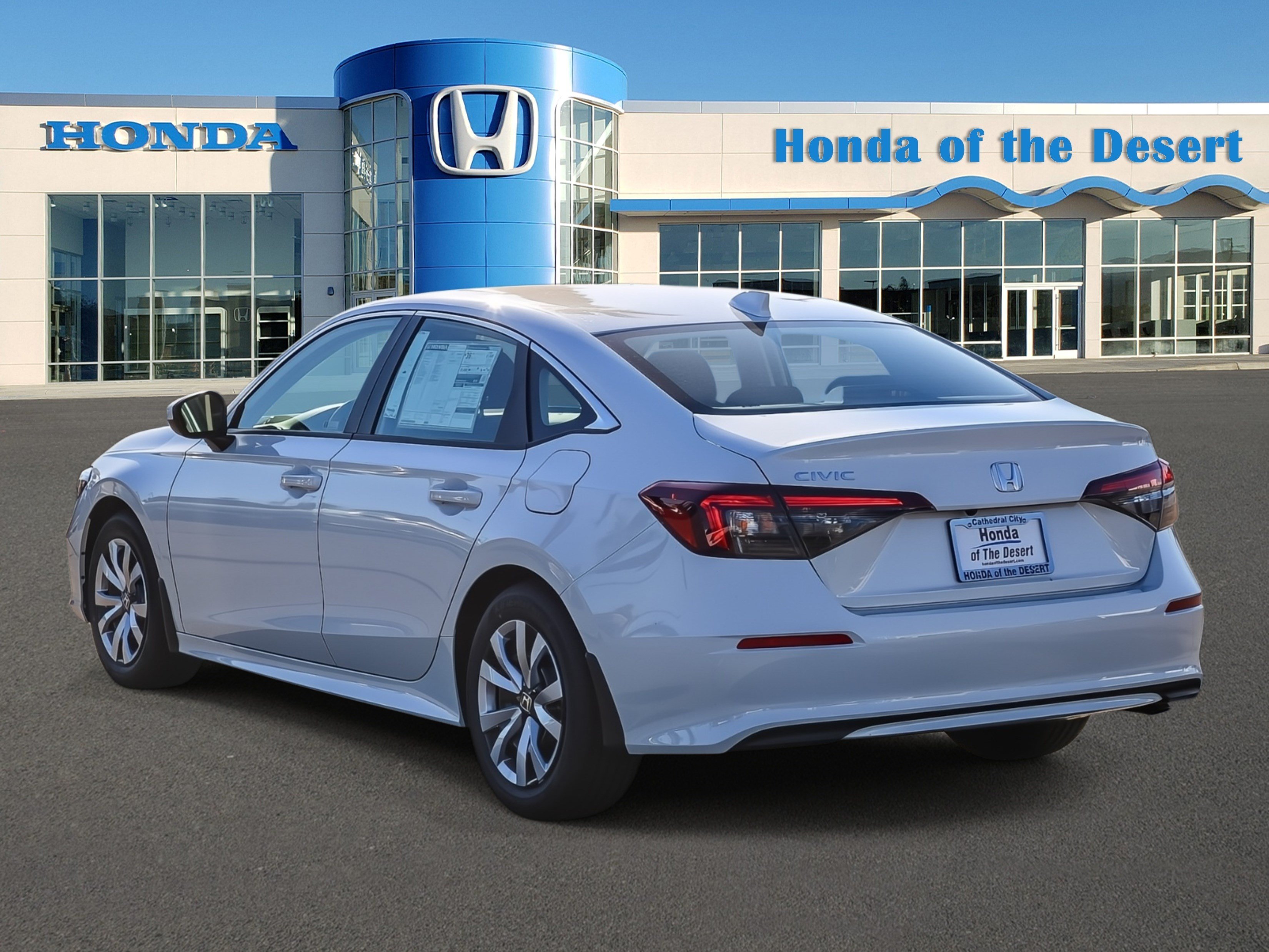 New 2026 Platinum White Pearl Honda LX image 4