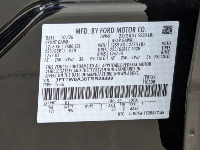 New 2026 Shadow Black Ford XL image 47