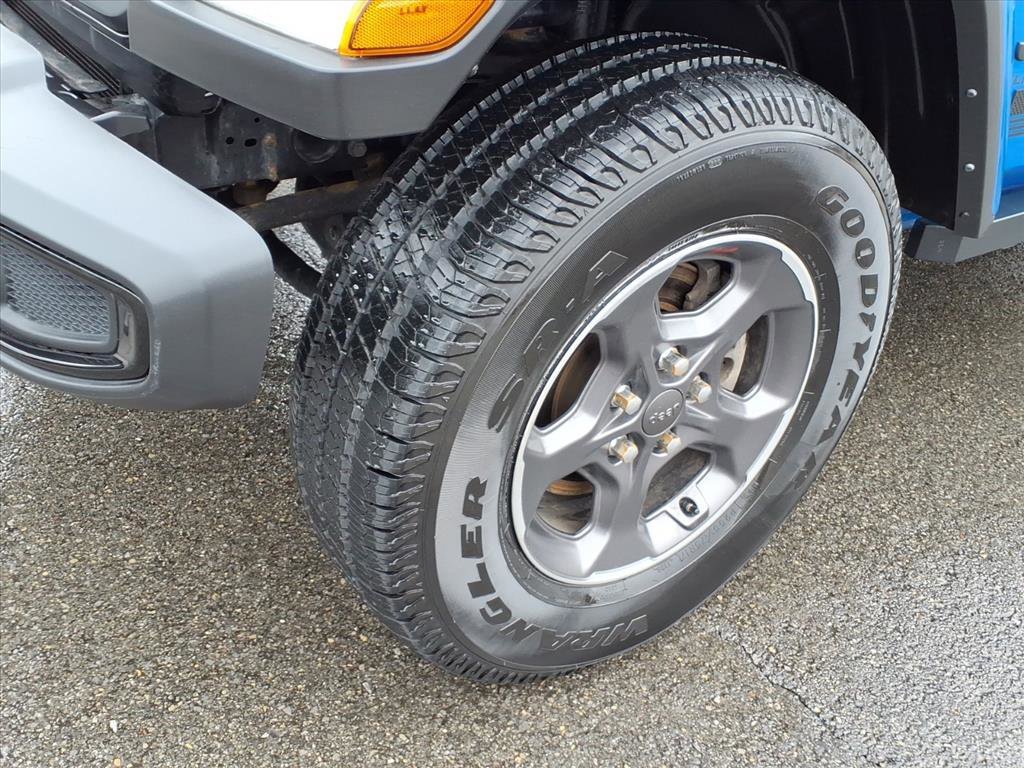 Used 2021 Hydro Blue Pearlcoat Jeep Willys Sport image 10