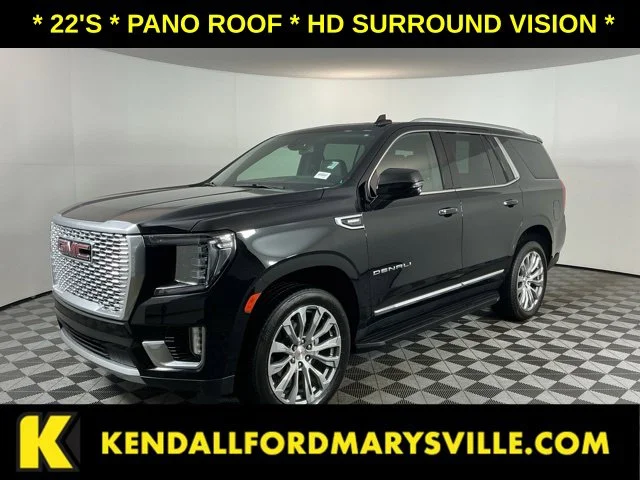 Used 2022 Black GMC Denali image 1