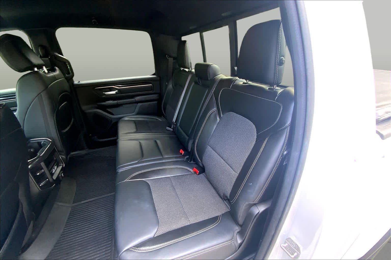 Used 2021 Bright White Clear Coat Ram Rebel image 19