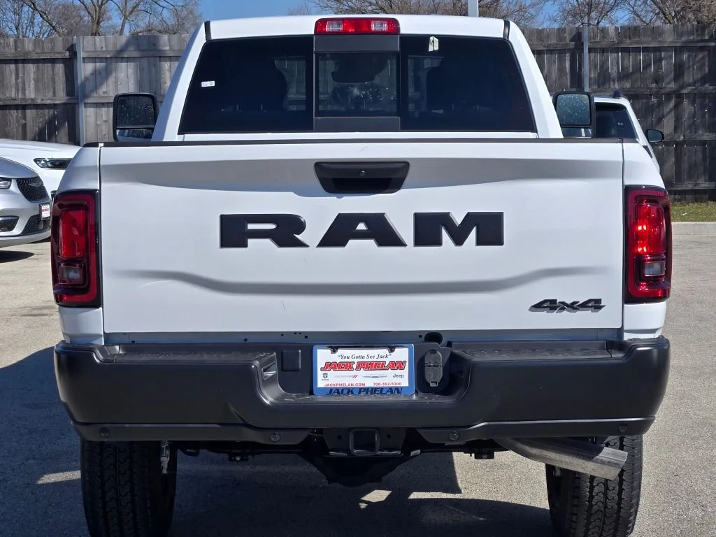 New 2026 Bright White Clear-Coat Exterior Paint RAM Tradesman image 12