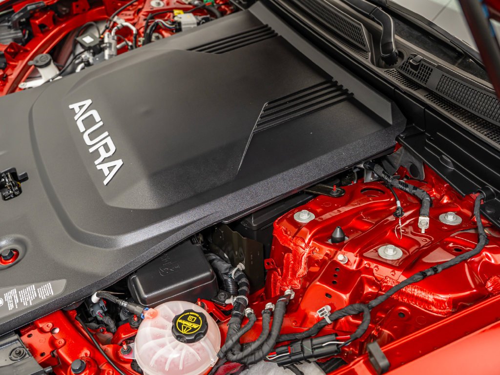 Used 2024 Scarlet Red Metallic Acura AWD A-Spec Package image 47