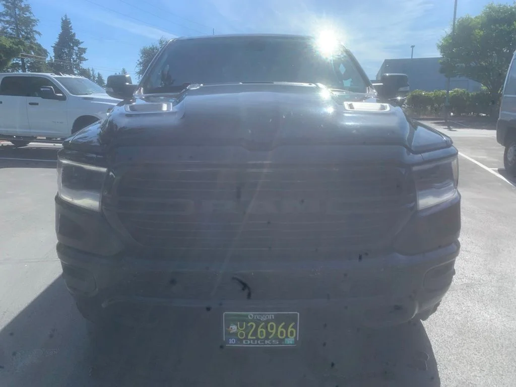 Used 2019 Diamond Black Crystal Pearlcoat Ram Laramie image 6