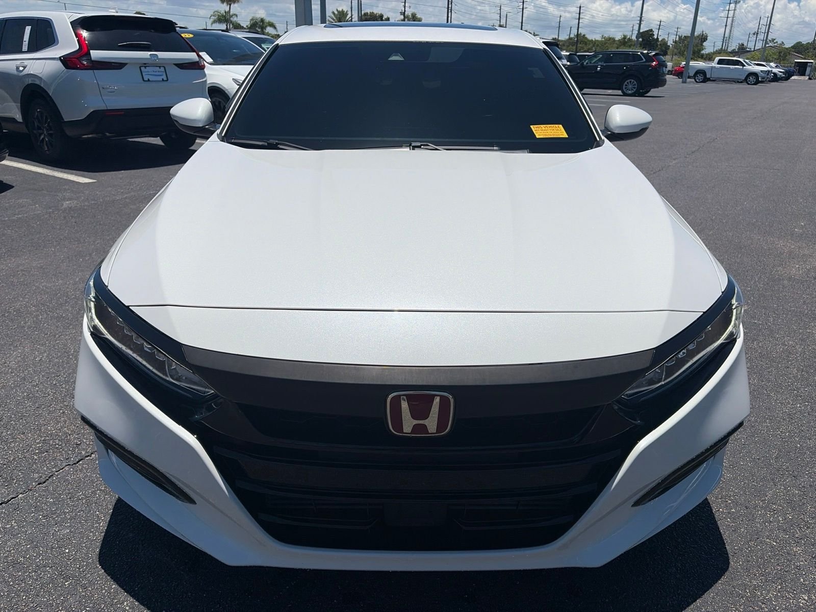 Used 2018 White Honda EX-L 2.0T image 2