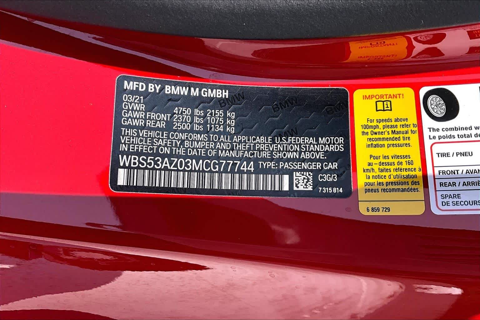 Used 2021 Toronto Red Metallic BMW  image 31