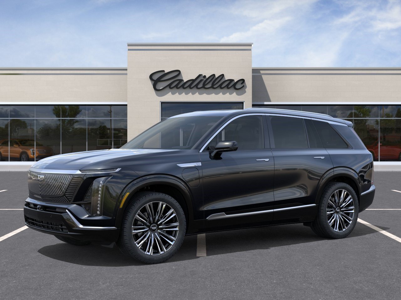 New 2027 Stellar Black Metallic Cadillac Premium Luxury image 2