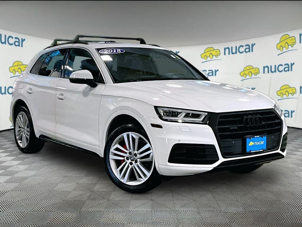 Used 2018 White Audi 2.0T Premium Plus image 1