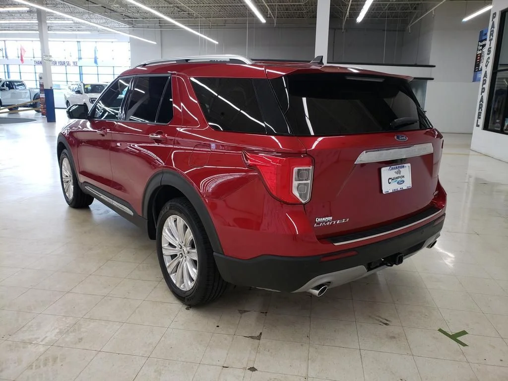 Certified Used 2023 Red Metallic Ford Limited image 6