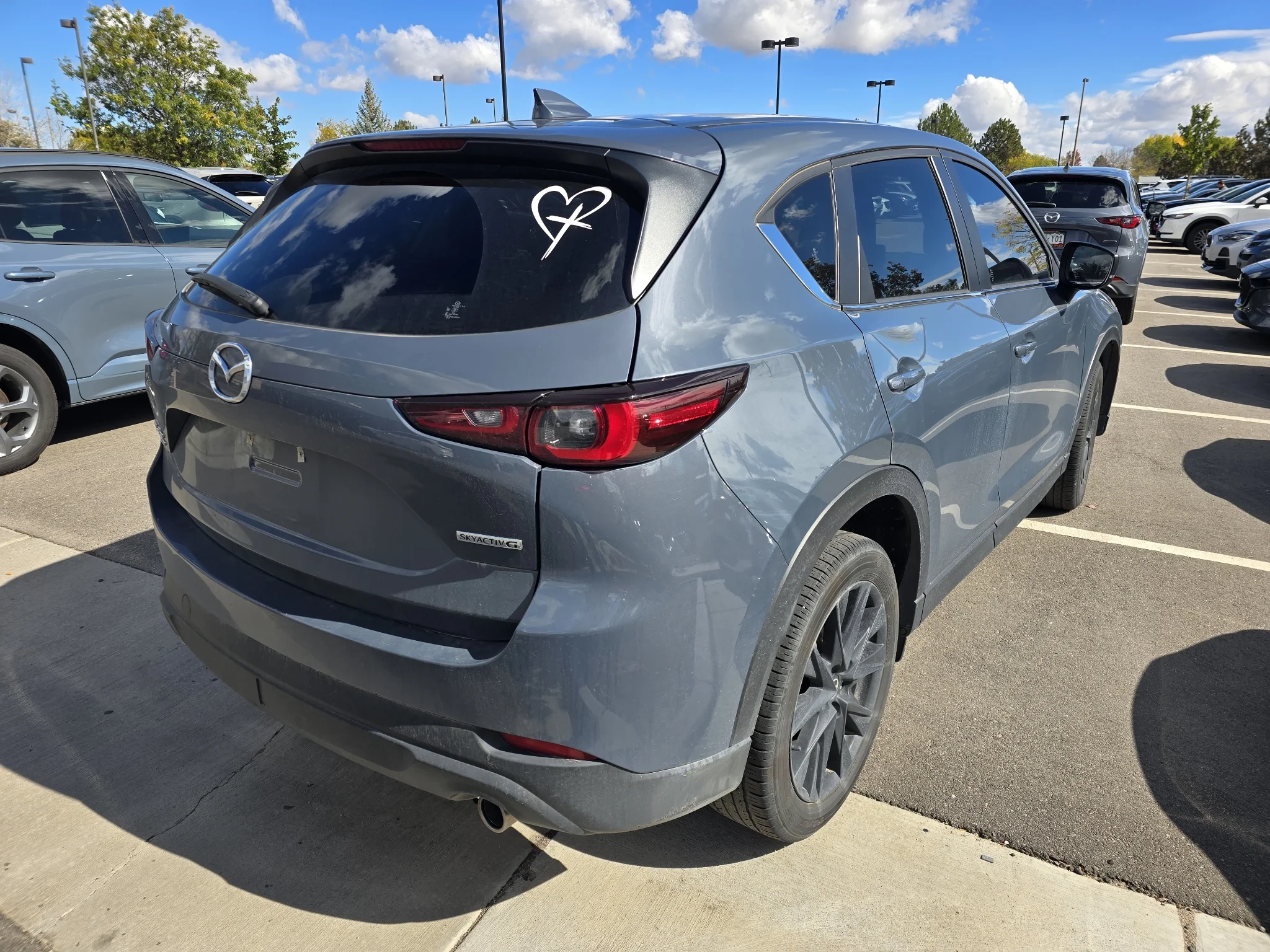 Used 2025 Polymetal Gray Metallic Mazda 2.5 S Carbon Edition image 5