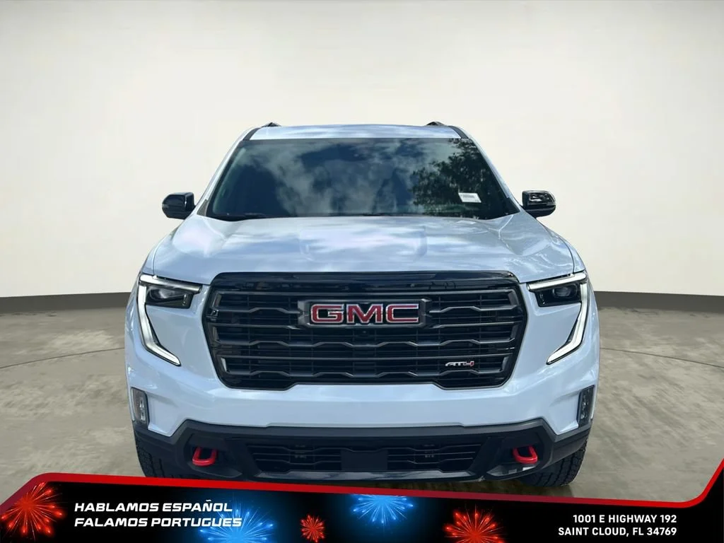 New 2026 Glacier White Tricoat GMC AT4 image 9