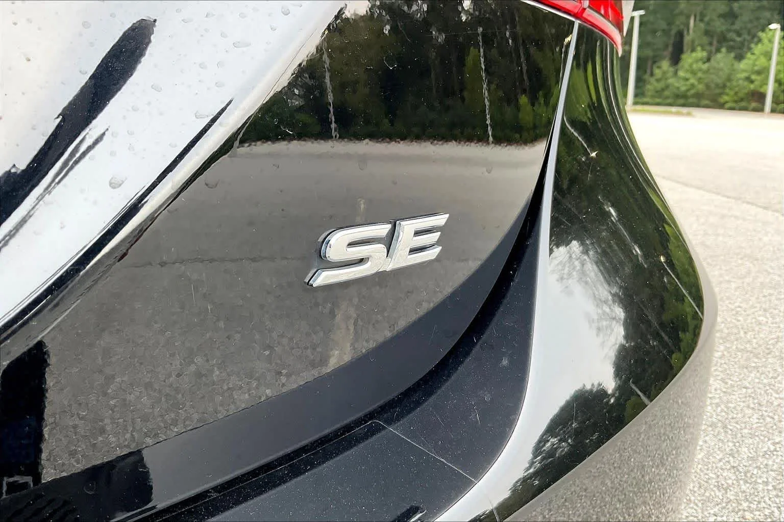 Used 2024 Midnight Black Metallic Toyota SE image 30