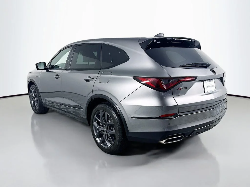 Certified Used 2024 Liquid Carbon Metallic Acura SH-AWD A-SPEC image 3