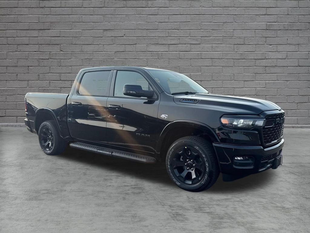 New 2026 Diamond Black Crystal Pearl-Coat Exterior Paint RAM Big Horn/Lone Star image 7