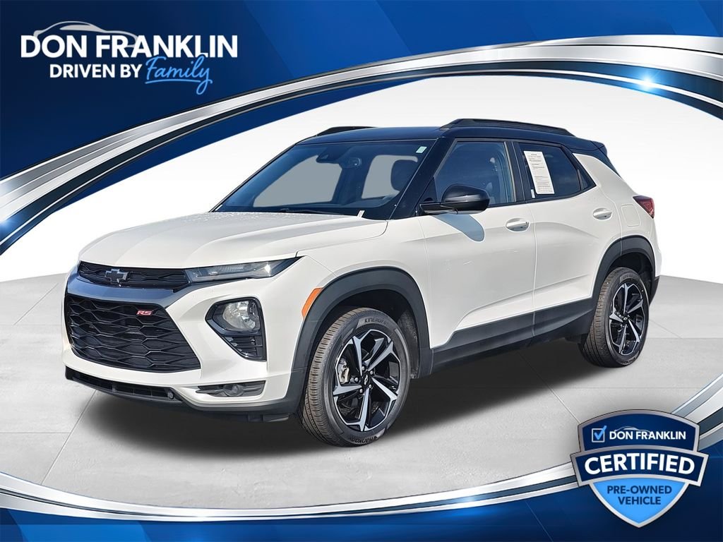 Certified Used 2022 White Chevrolet RS image 1