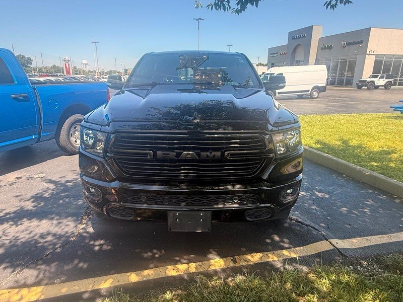 Used 2021 Diamond Black Crystal Pearlcoat Ram Big Horn 4x4 image 2