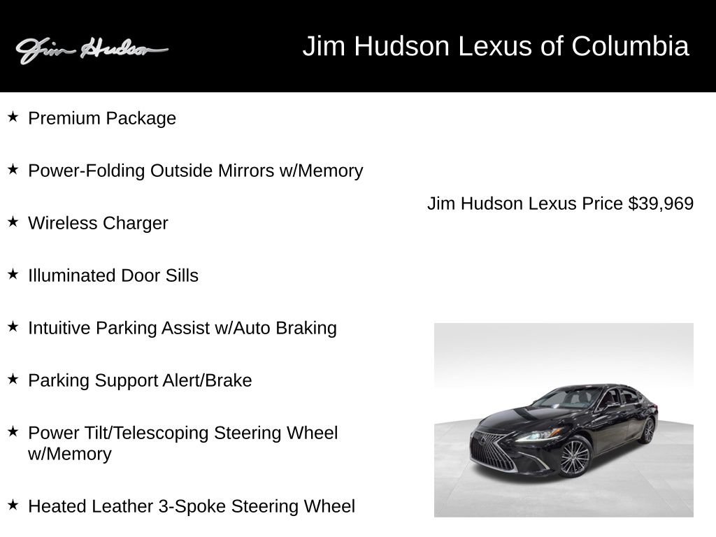 Certified Used 2023 Black Lexus 350 image 3