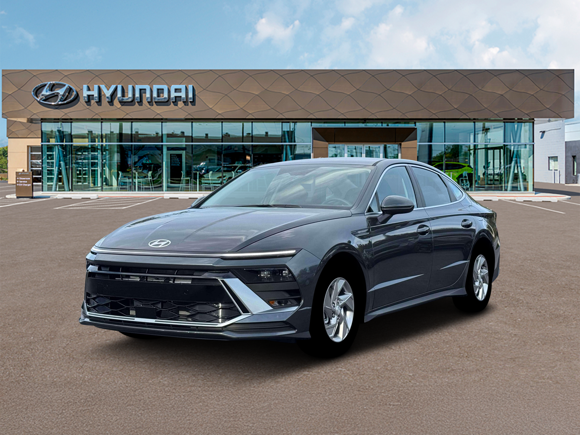 New 2026 Gray Hyundai SE image 1