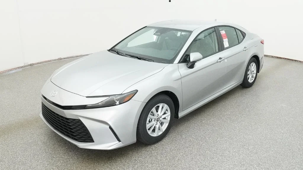 New 2026 Celestial Silver Metallic Toyota LE image 2
